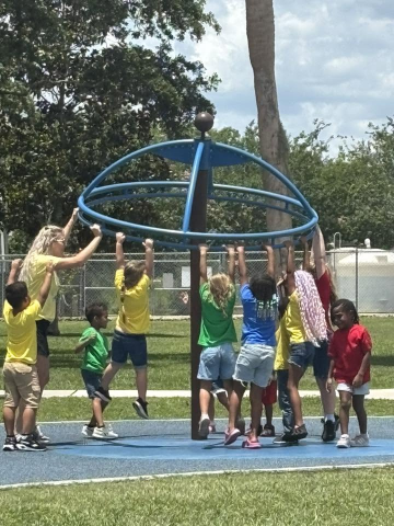 Bobette with kids